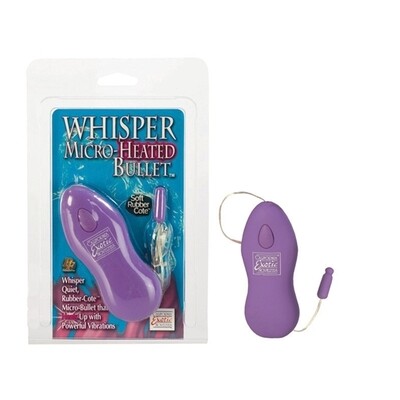 WHISPER MICRO HEATED BULLET PURPLE