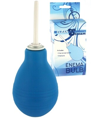 ANAL CLEAN ENEMA BULB BLUE