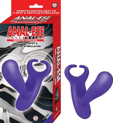 ANAL-ESE COLLECTION REMOTE CONTROL HEAT UP P SPOT AND BALL STIMULATOR
