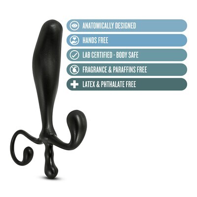 ANAL ADVENTURES PROSTATE STIMULATOR BLACK