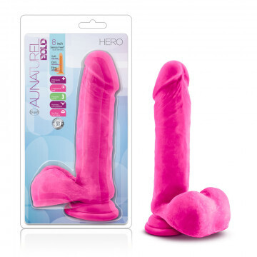 AU NATUREL BOLD HERO DILDO PINK