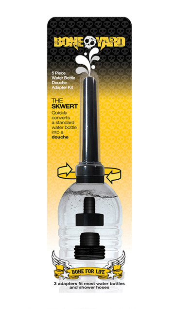 BONEYARD SKWERT 5 PIECE WATER BOTTLE DOUCHE ADAPTER KIT BONEYARD SKWERT 5 PIECE WATER BOTTLE DOUCHE ADAPTER KIT