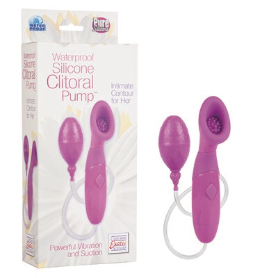 CLITORAL PUMP SILICONE WP PINK