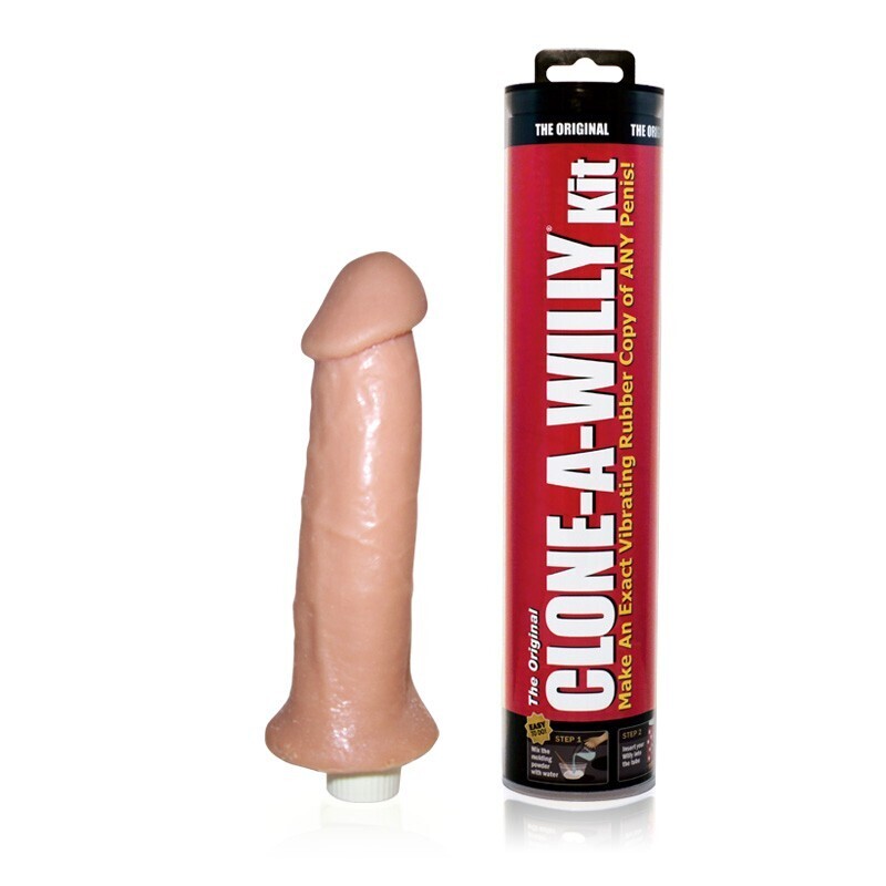 CLONE-A-WILLY KIT VIBRATING LIGHT SKIN
