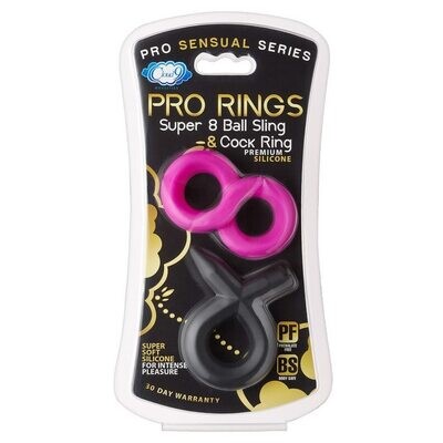 CLOUD 9 SUPER 8 BALL SLING & COCK RING