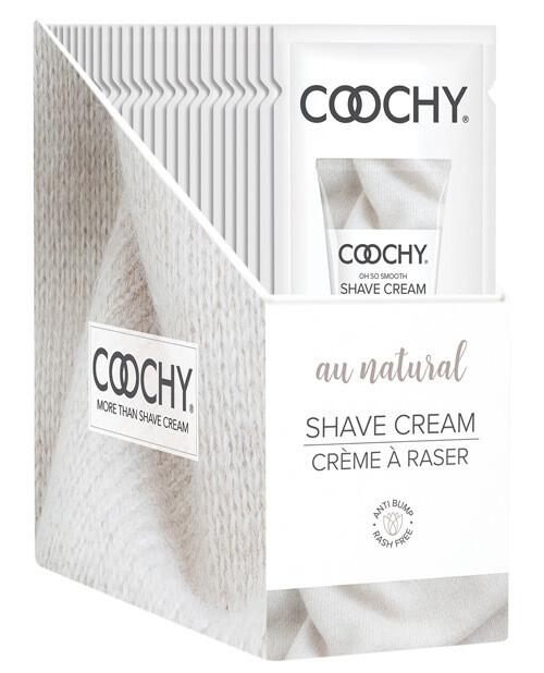 COOCHY SHAVE CREAM AU NATURAL 0.5OZ