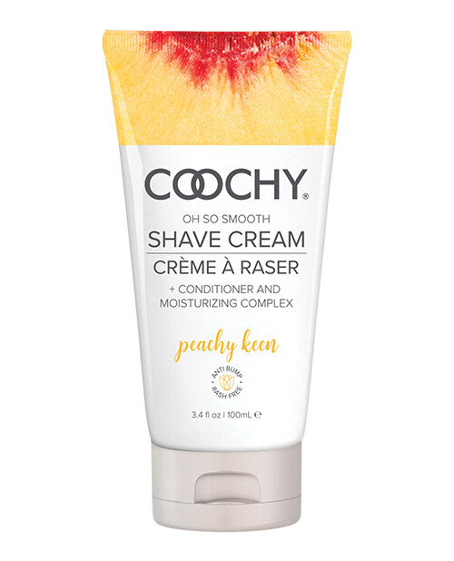 COOCHY SHAVE CREAM PEACHY KEEN 3.4OZ