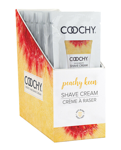 COOCHY SHAVE CREAM PEACHY KEEN 0.5OZ
