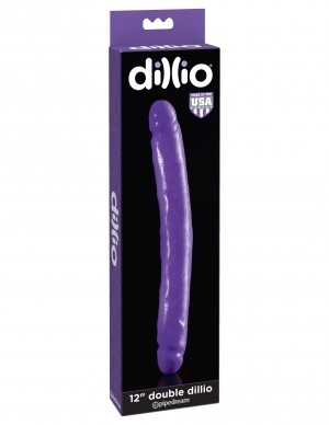 DILLIO 12" DOUBLE DONG PURPLE
