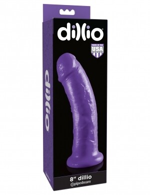 DILLIO 8" DONG PURP