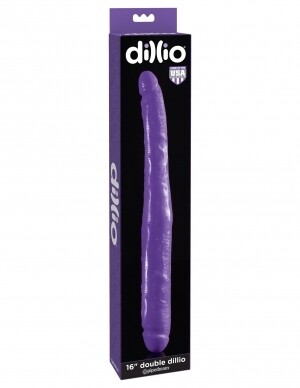 DILLIO 16" DOUBLE DONG PURP