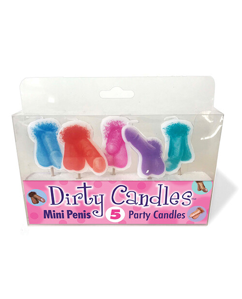 DIRTY PENIS CANDLES 5 PK