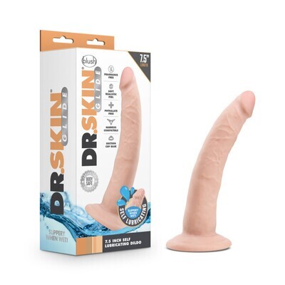 DR. SKIN 7.5" SELF LUBRICATING DILDO