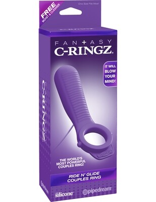 FANTASY C RINGZ RIDE N GLIDE COUPLES RING
