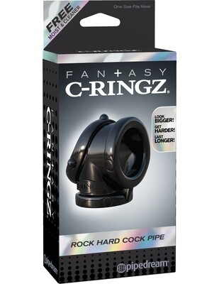 FANTASY C-RINGZ ROCK HARD COCK PIPE