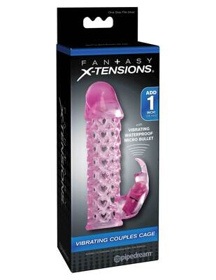 FANTASY XTENSIONS VIBRATING COUPLES CAGE