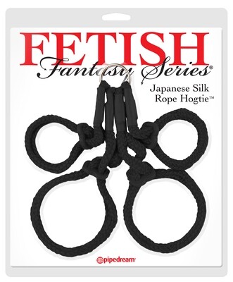 FF JAPANESE SILK ROPE HOGTIE BLK