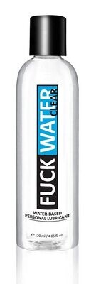 FUCK WATER CLEAR WATER BASED LUBE 4OZ