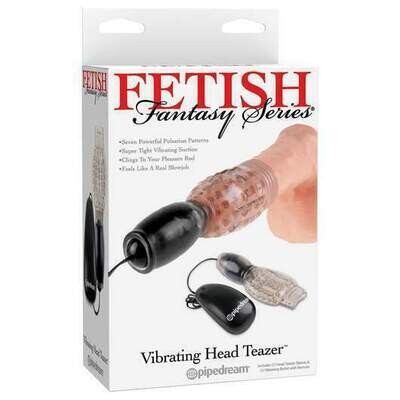 FETISH FANTASY VIBRATING HEAD TEAZER CLEAR