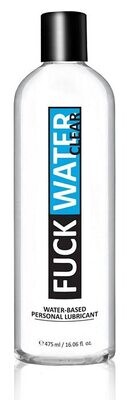 FUCK WATER CLEAR WATER BASED LUBE 16OZ