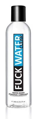 FUCK WATER CLEAR WATER BASED LUBE 8OZ