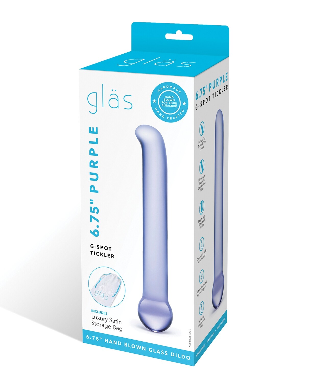 GLAS PURPLE G SPOT TICKLER