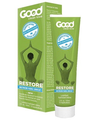GOOD CLEAN LOVE RESTORE MOISTURIZING VAGINAL GEL 2OZ