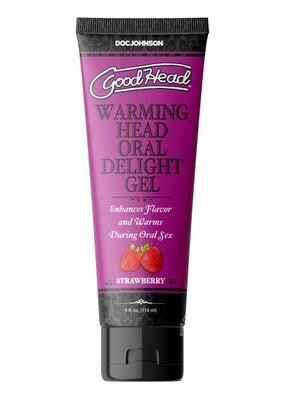 GOODHEAD WARMING HEAD ORAL DELIGHT GEL STRAWBERRY