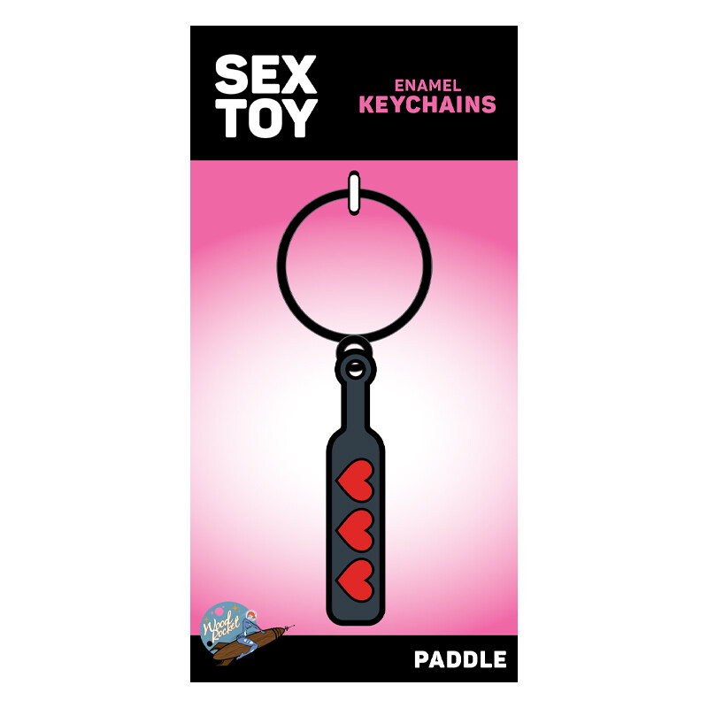 HEART PADDLE KEYCHAIN