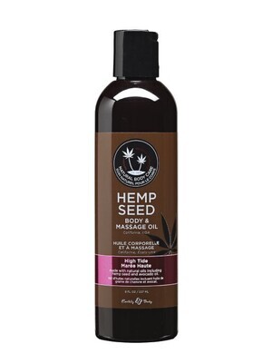 HEMP SEED MASSAGE OIL HIGH TIDE 2OZ