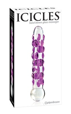 ICICLES NO 7 HAND BLOWN GLASS MASSAGER