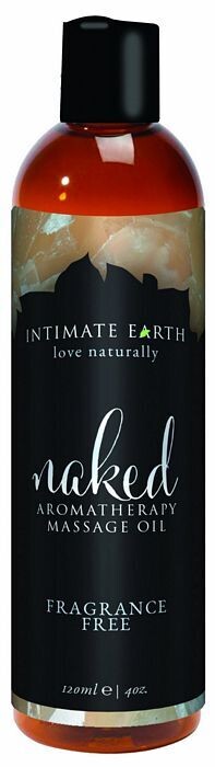 INTIMATE EARTH NAKED MASSAGE OIL 4 OZ