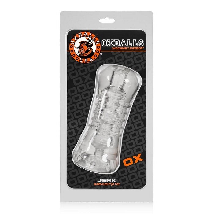 JERK JACK OFF TOY CLEAR