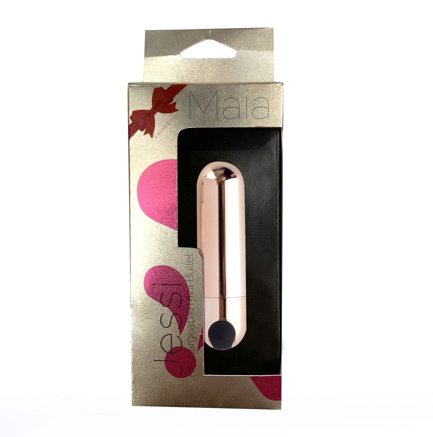 JESSI RECHARGEABLE MINI BULLET ROSE GOLD
