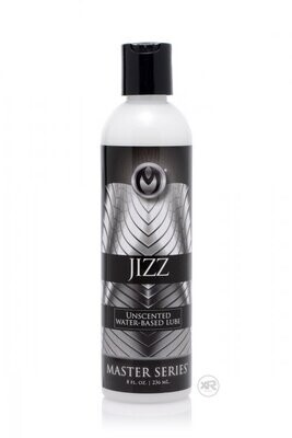 JIZZ UNSCENTED WATER BASE LUBE 8OZ