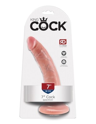 KING COCK 7" FLESH
