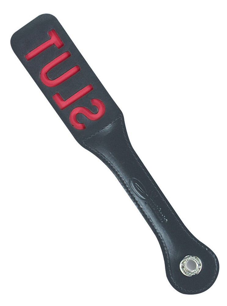 LEATHER IMPRESSIONS PADDLE 12" SLUT