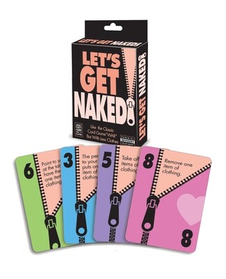 LET'S GET NAKED PARTY GAME