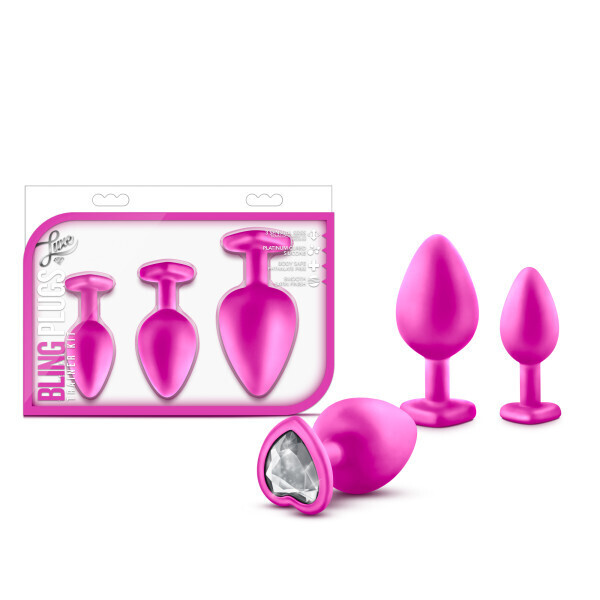 LUXE BLING PLUG TRAINER KIT PINK/WHITE
