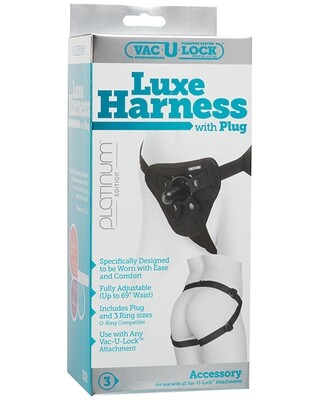 LUXE HARNESS BLACK