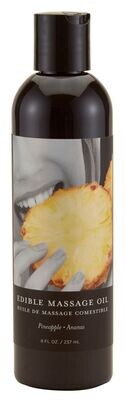 MASSAGE OIL EDIBLE PINEAPPLE 8OZ