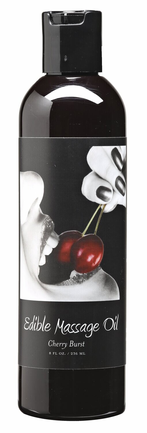 MASSAGE OIL EDIBLE CHERRY 8OZ