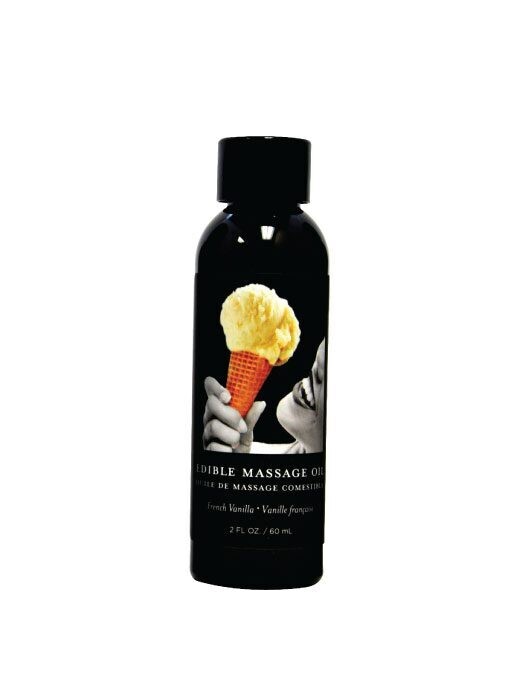 MASSAGE OIL EDIBLE VANILLA 2OZ