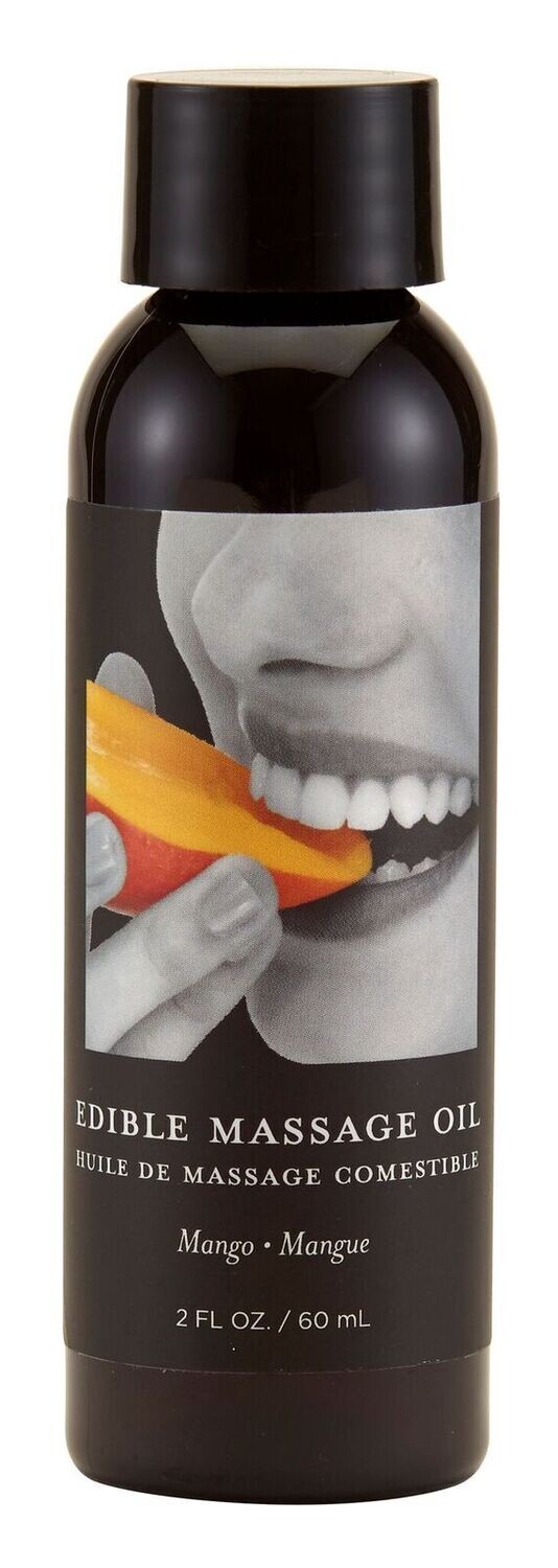 MASSAGE OIL EDIBLE MANGO 2OZ