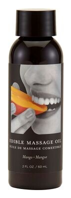 MASSAGE OIL EDIBLE MANGO 2OZ
