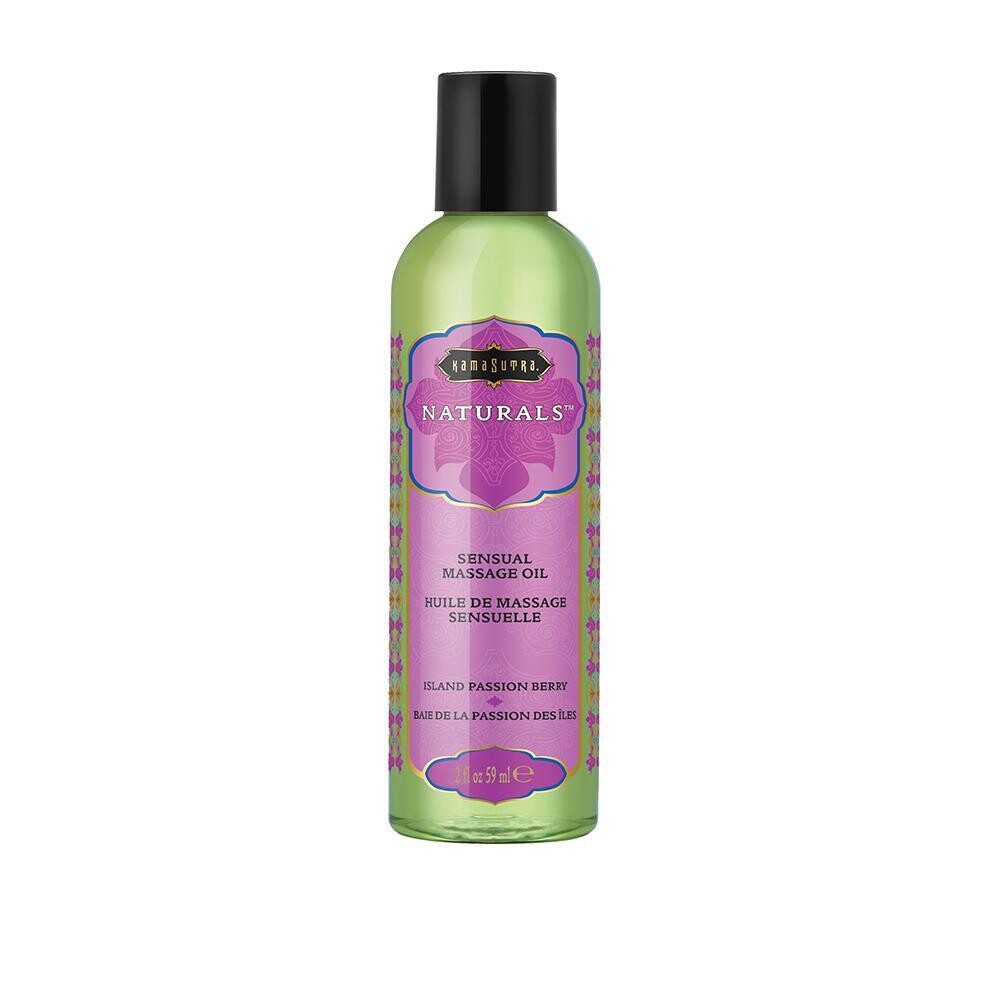 MASSAGE OIL NATURAL ISLAND PASSION BERRY 2OZ