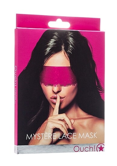MYSTERE LACE MASK PINK