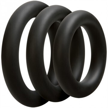 OPTIMALE 3 C RING SET THICK BLACK