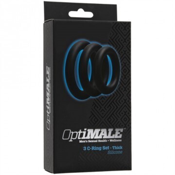 OPTIMALE 3 C RING SET THICK BLACK