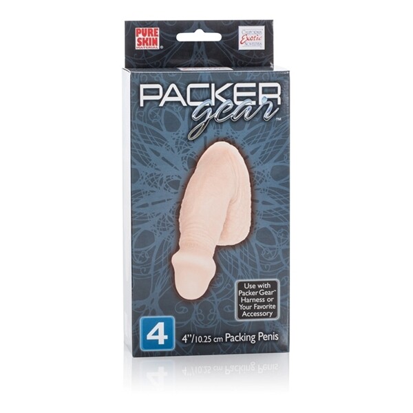 PACKER GEAR 4" SILICONE PACKING PENIS IVORY